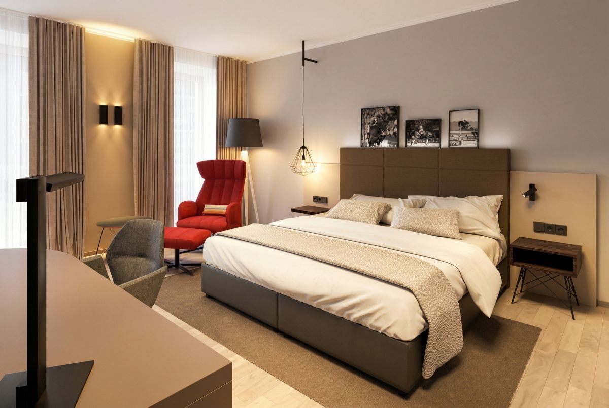 Albert Interior Hotelzimmer Einrichtungsbeispiele