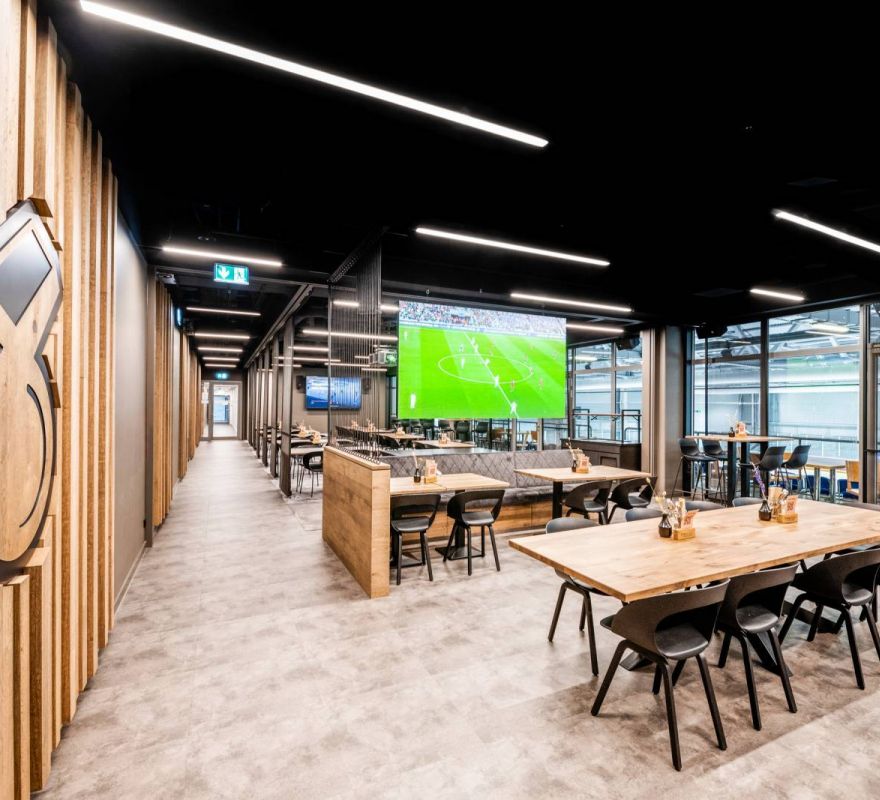 Sportsbar Whistle SAP Arena in Mannheim