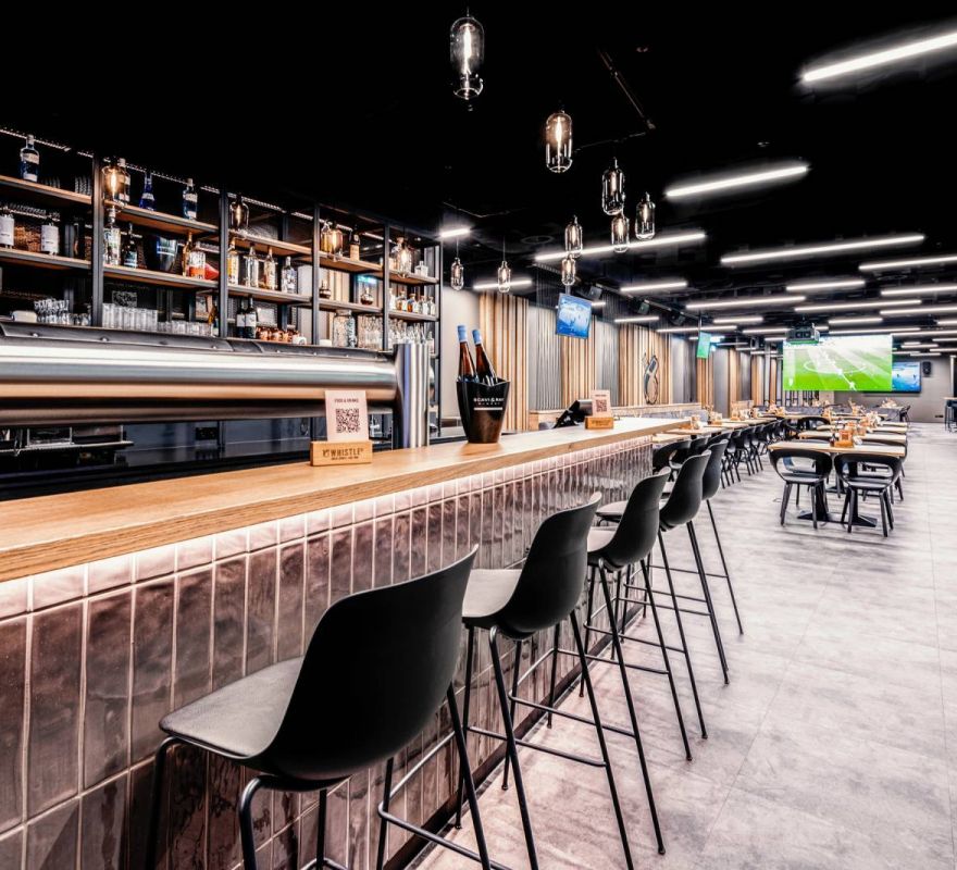 Sportsbar Whistle SAP Arena in Mannheim